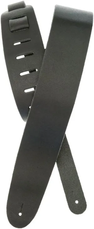Planet Waves 25BL00 2.5" Basic Classic Leather Guitar Strap - Black