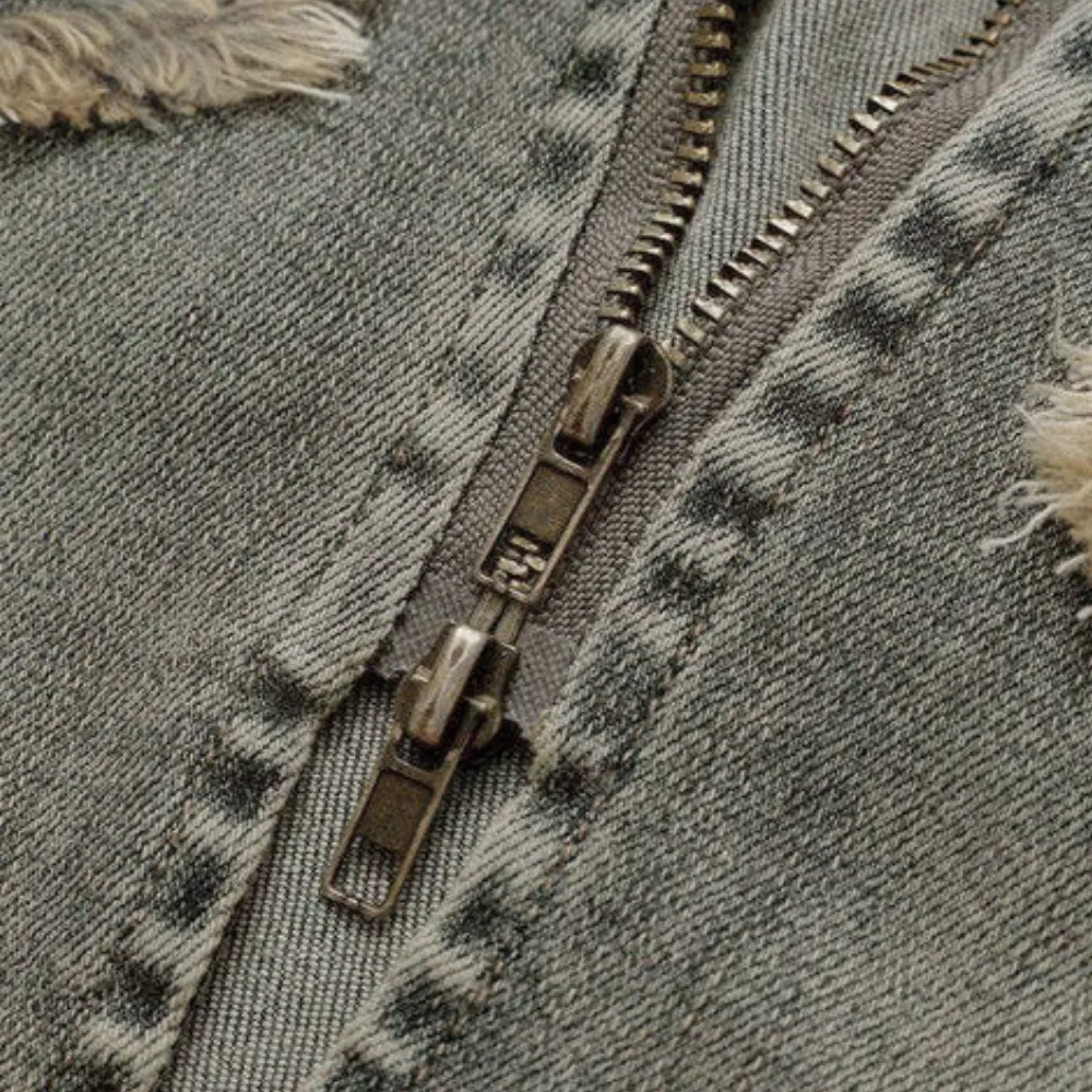 Playful Denim Jacket