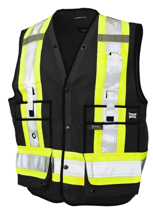 Poly Twill Surveyor Safety Vest By Tough Duck - Style S313