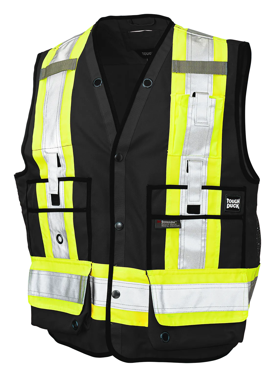 Poly Twill Surveyor Safety Vest By Tough Duck - Style S313