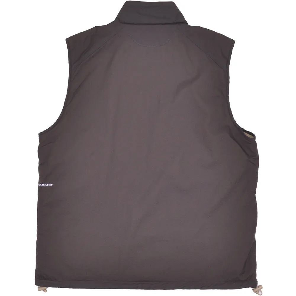 Pop Trading Company Reversible Safari Vest Delicioso/White Pepper