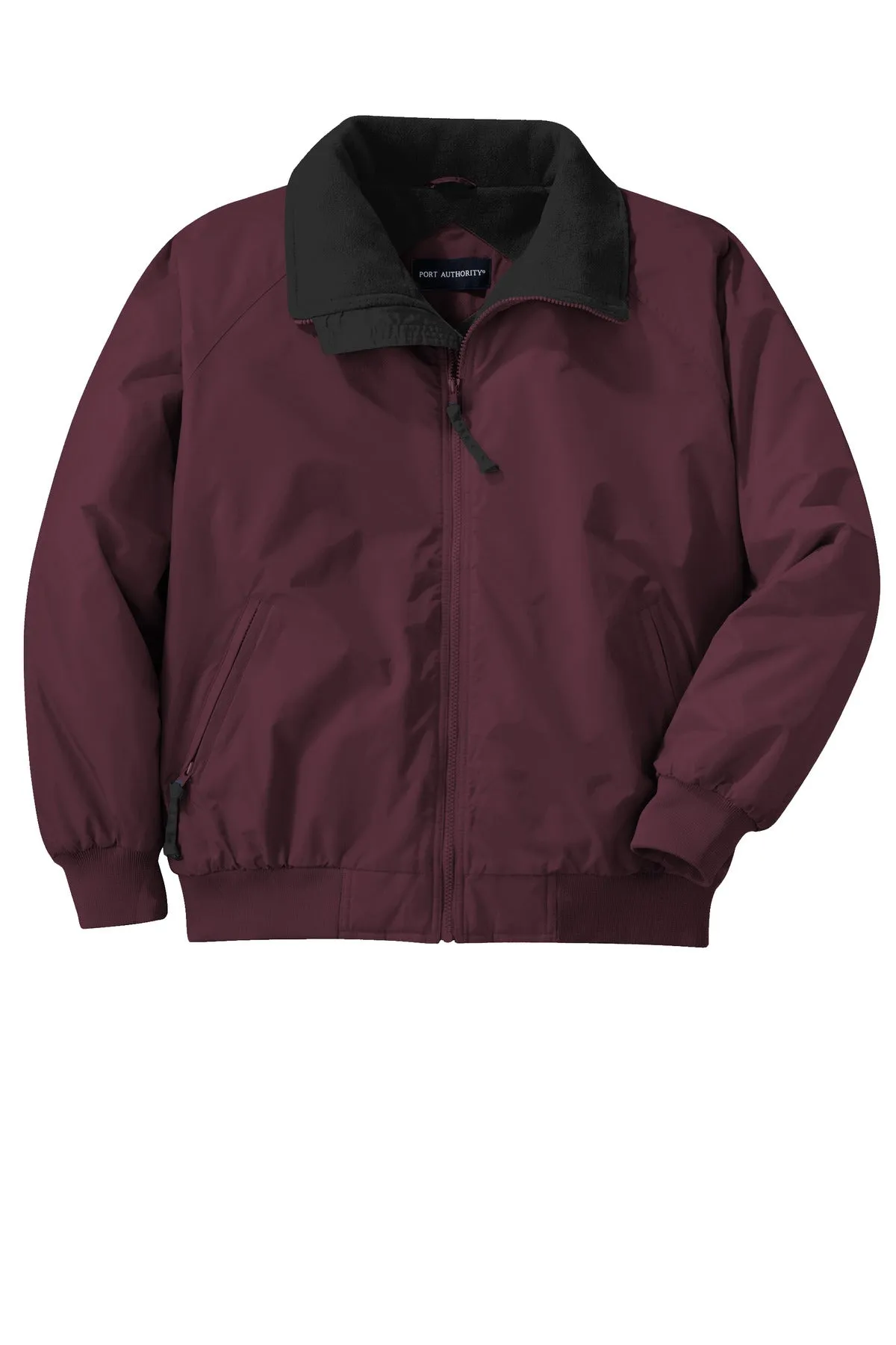 Port Authority Challenger Jacket. J754 Maroon/ True Black