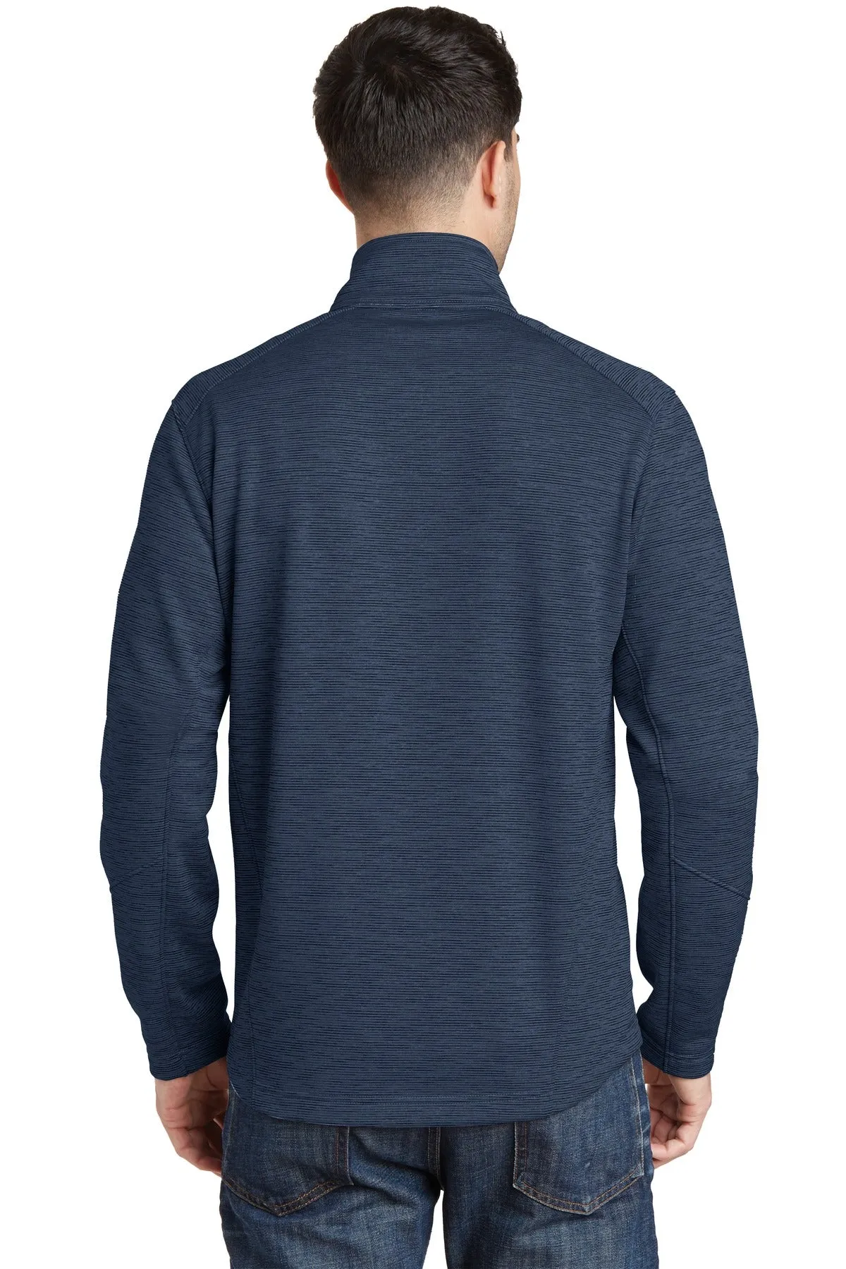 Port Authority Digi Stripe Fleece Jacket. F231 Navy