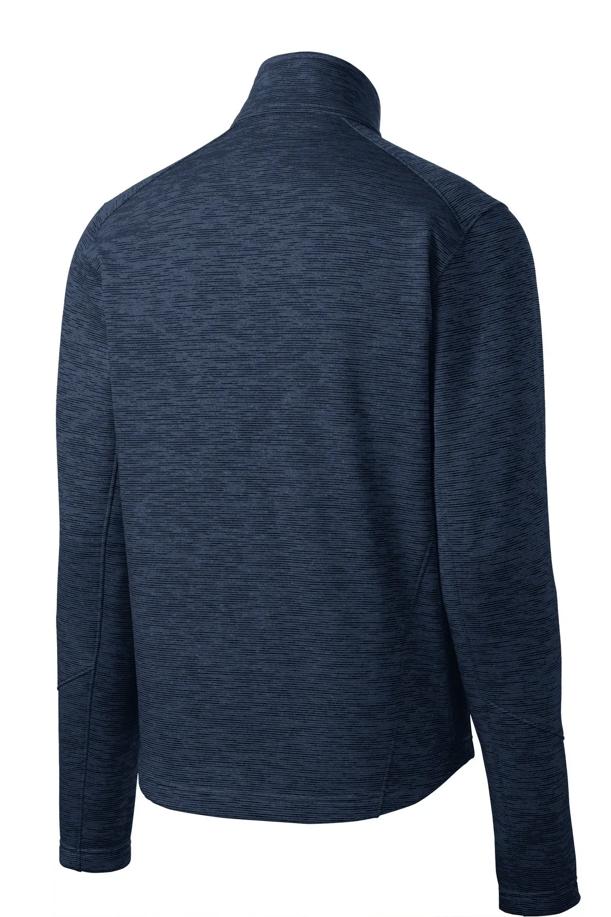 Port Authority Digi Stripe Fleece Jacket. F231 Navy