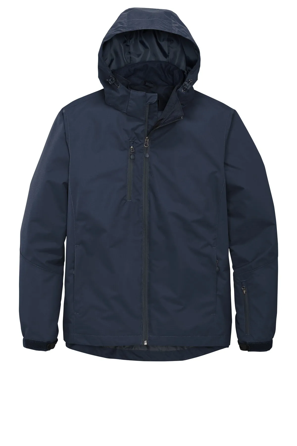 Port Authority Vortex Waterproof 3-in-1 Jacket. J332 River Blue Navy/ River Blue Navy