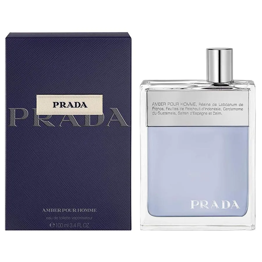 Prada Amber Pour Homme by Prada for Men 3.4 oz EDT Spray
