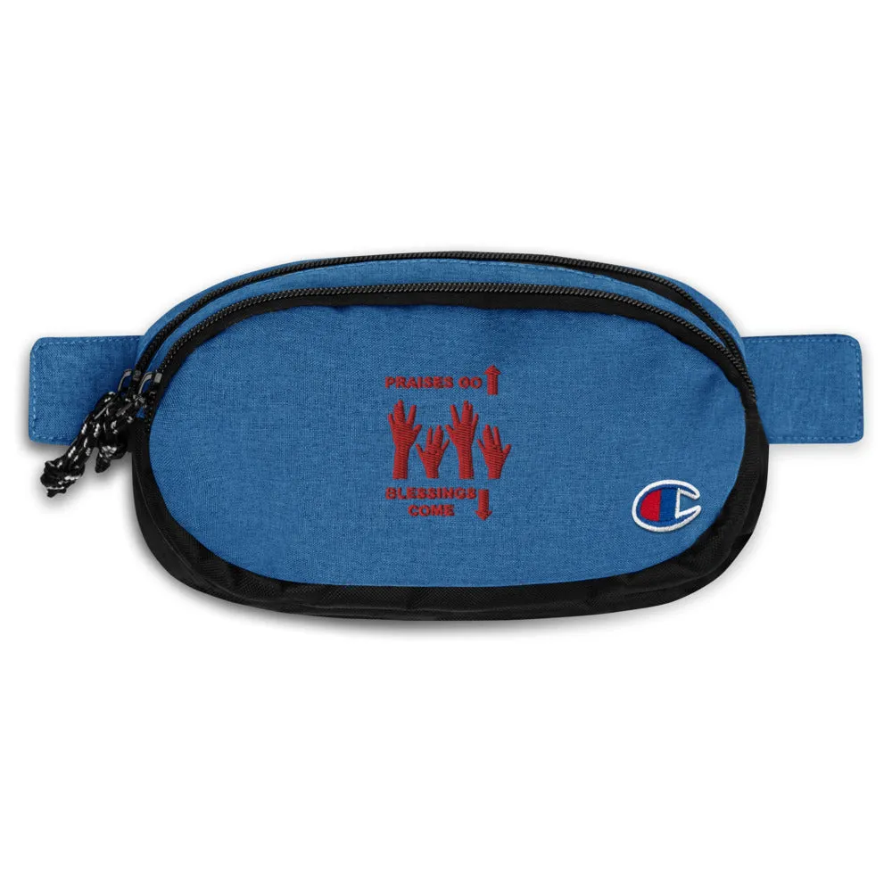 Praises Up Champion fanny pack