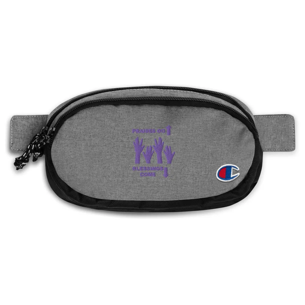 Praises Up Champion fanny pack