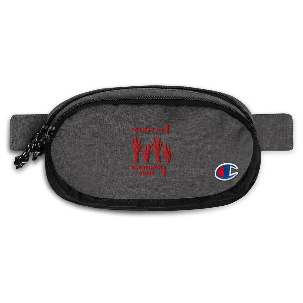 Praises Up Champion fanny pack