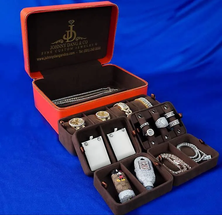 Premium Johnny Dang & Co Jewelry Storage and Travel Case.