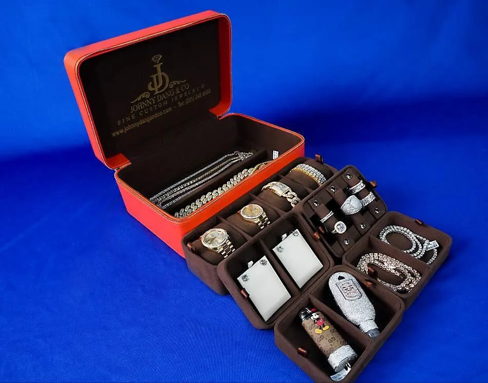 Premium Johnny Dang & Co Jewelry Storage and Travel Case.