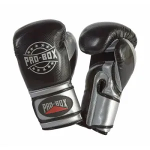 PRO BOX JUNIOR CHAMP SPAR VELCRO-BLACK/SILVER