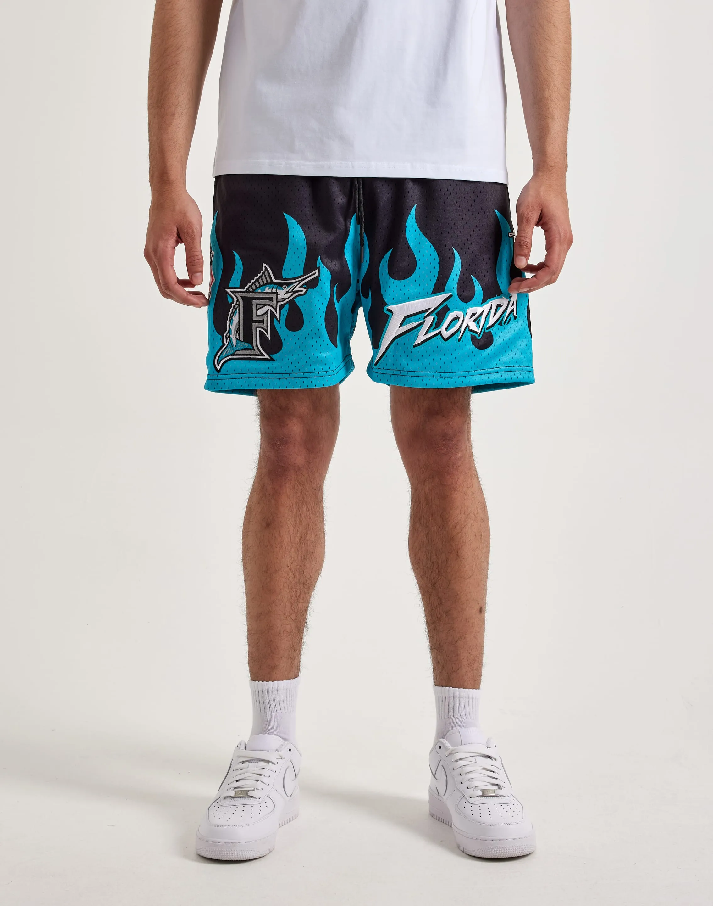Pro Standard Florida Marlins Flame Shorts