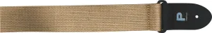 Profile 2" Tan Cotton Guitar Strap