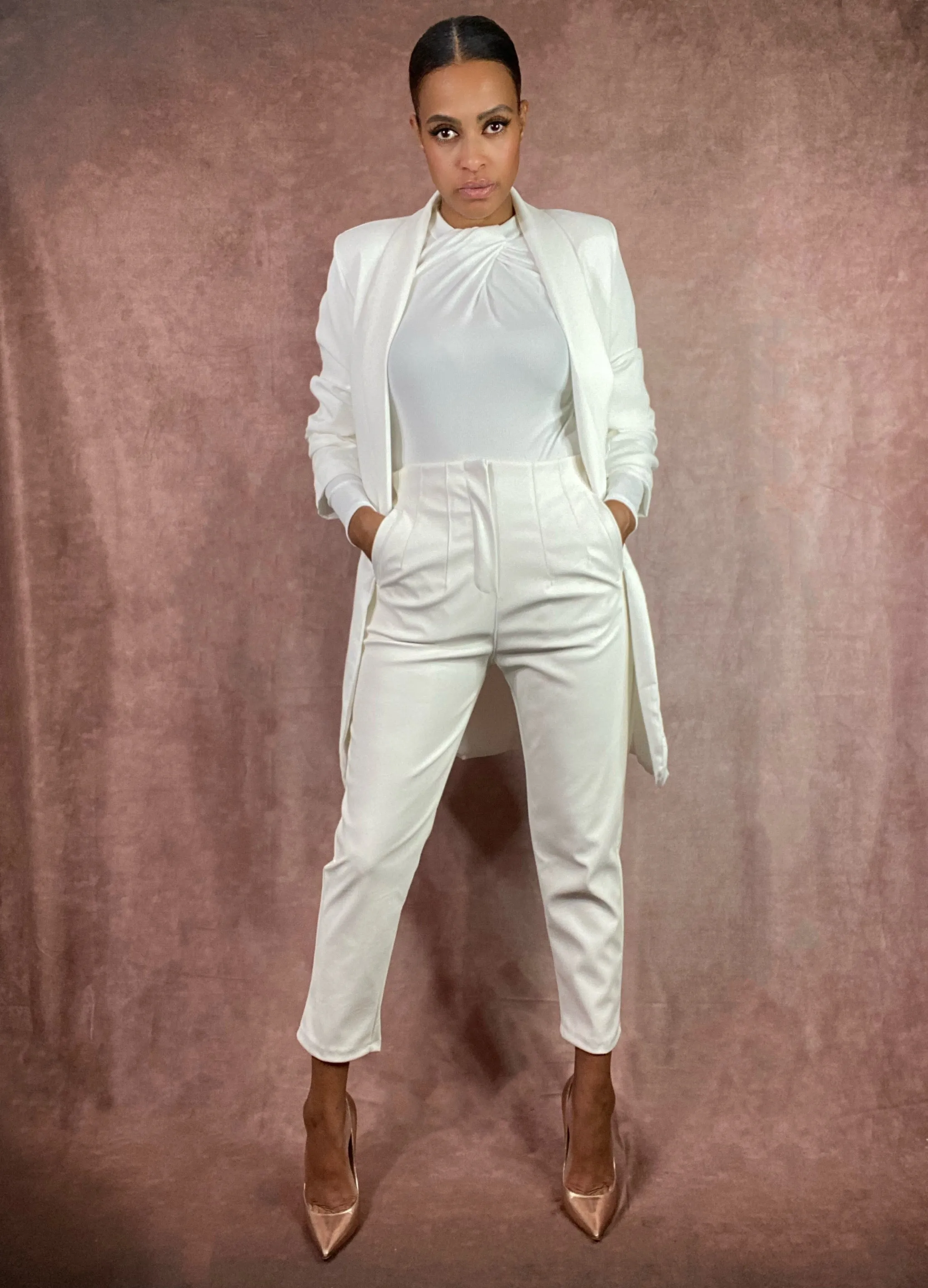 PU Leather Pants - Sugar