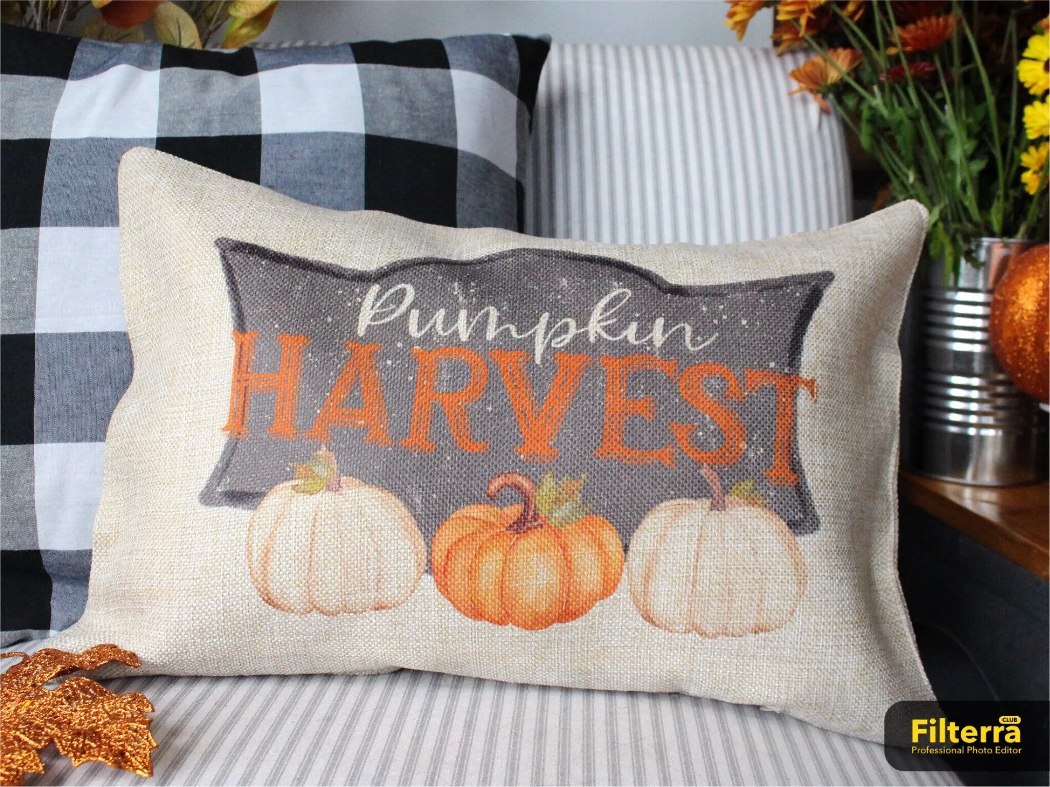 Pumpkin Harvest Pillow