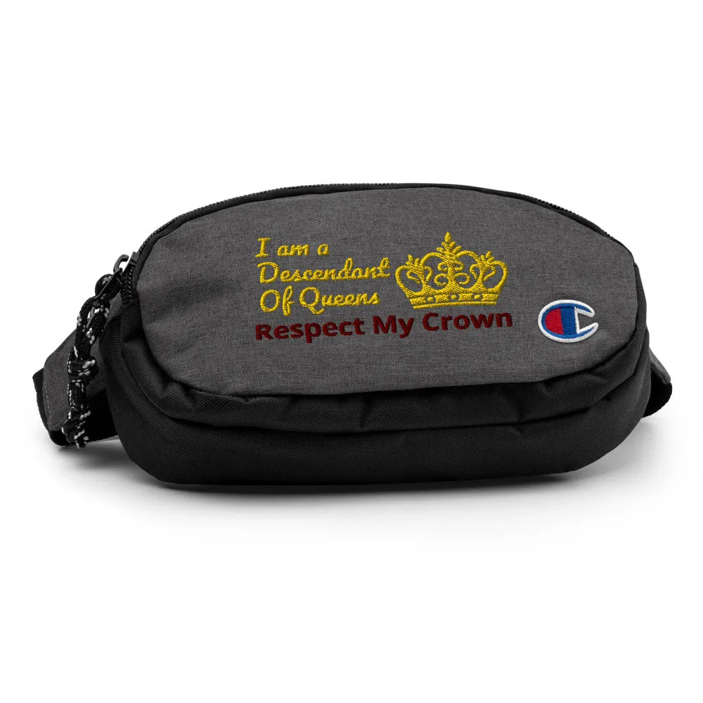 Queen Champion fanny pack