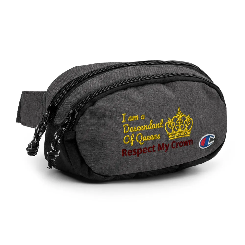 Queen Champion fanny pack