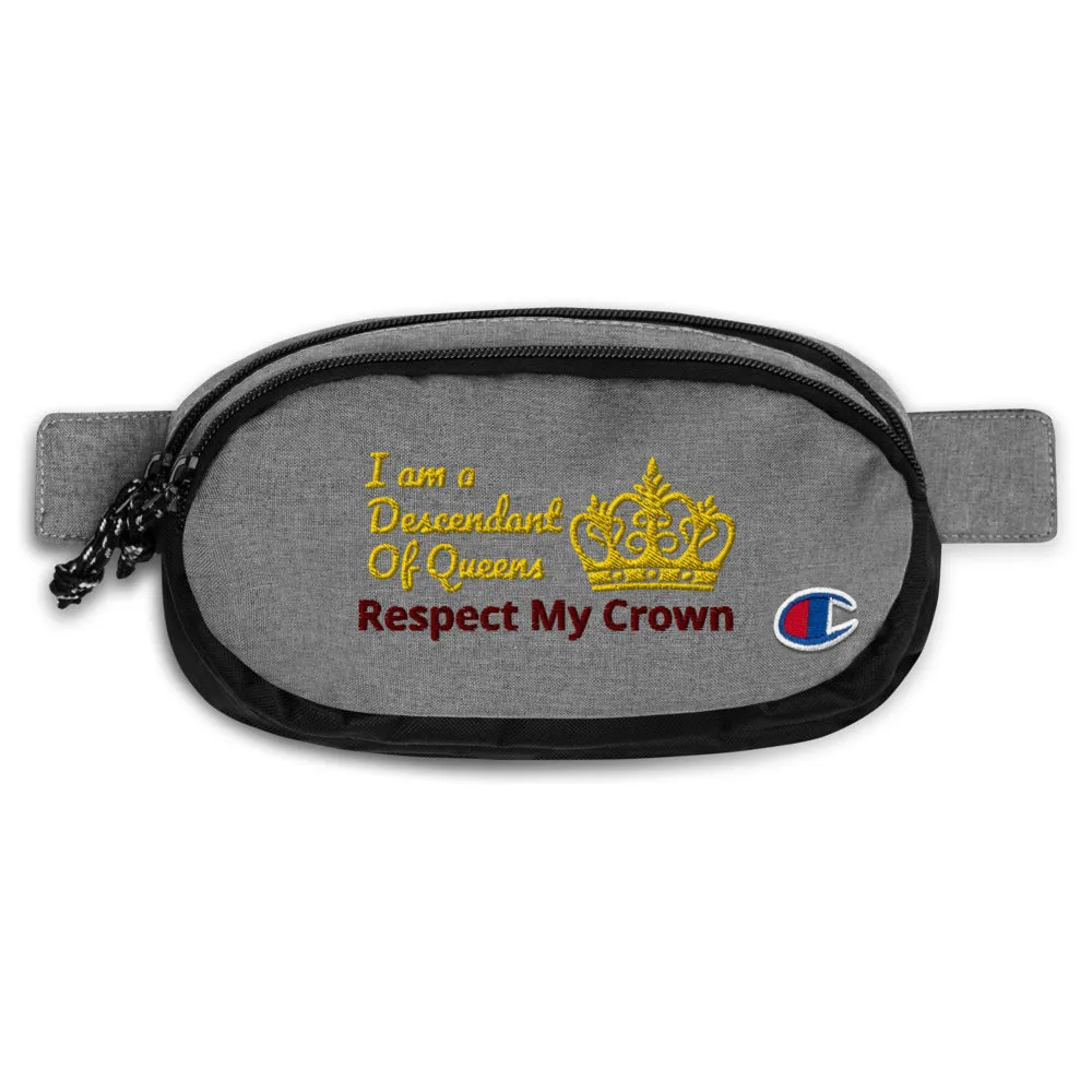 Queen Champion fanny pack