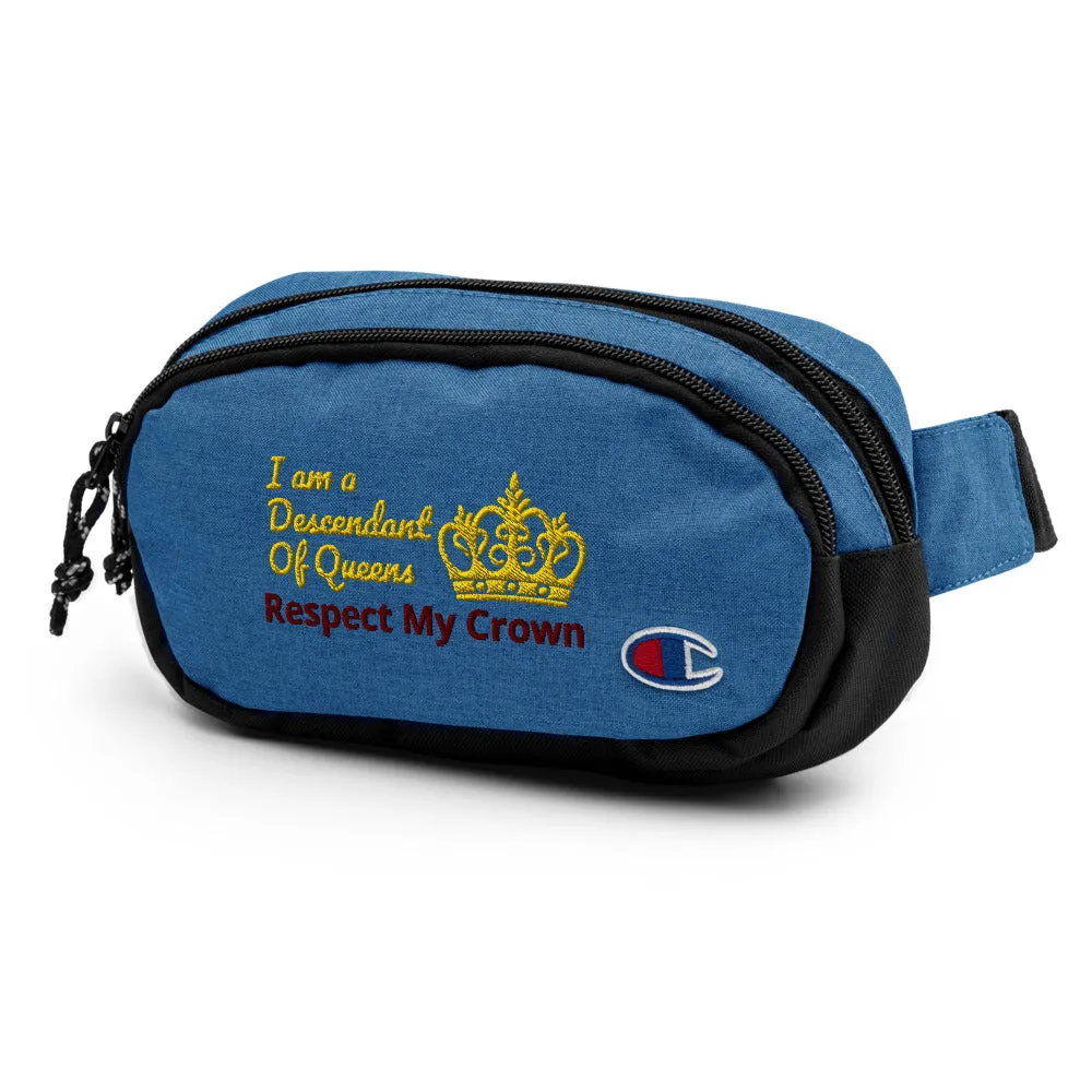 Queen Champion fanny pack