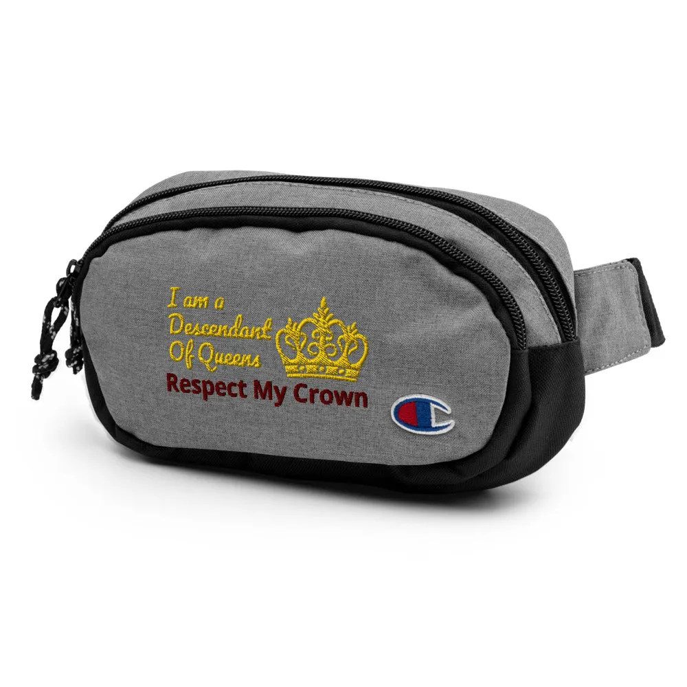 Queen Champion fanny pack
