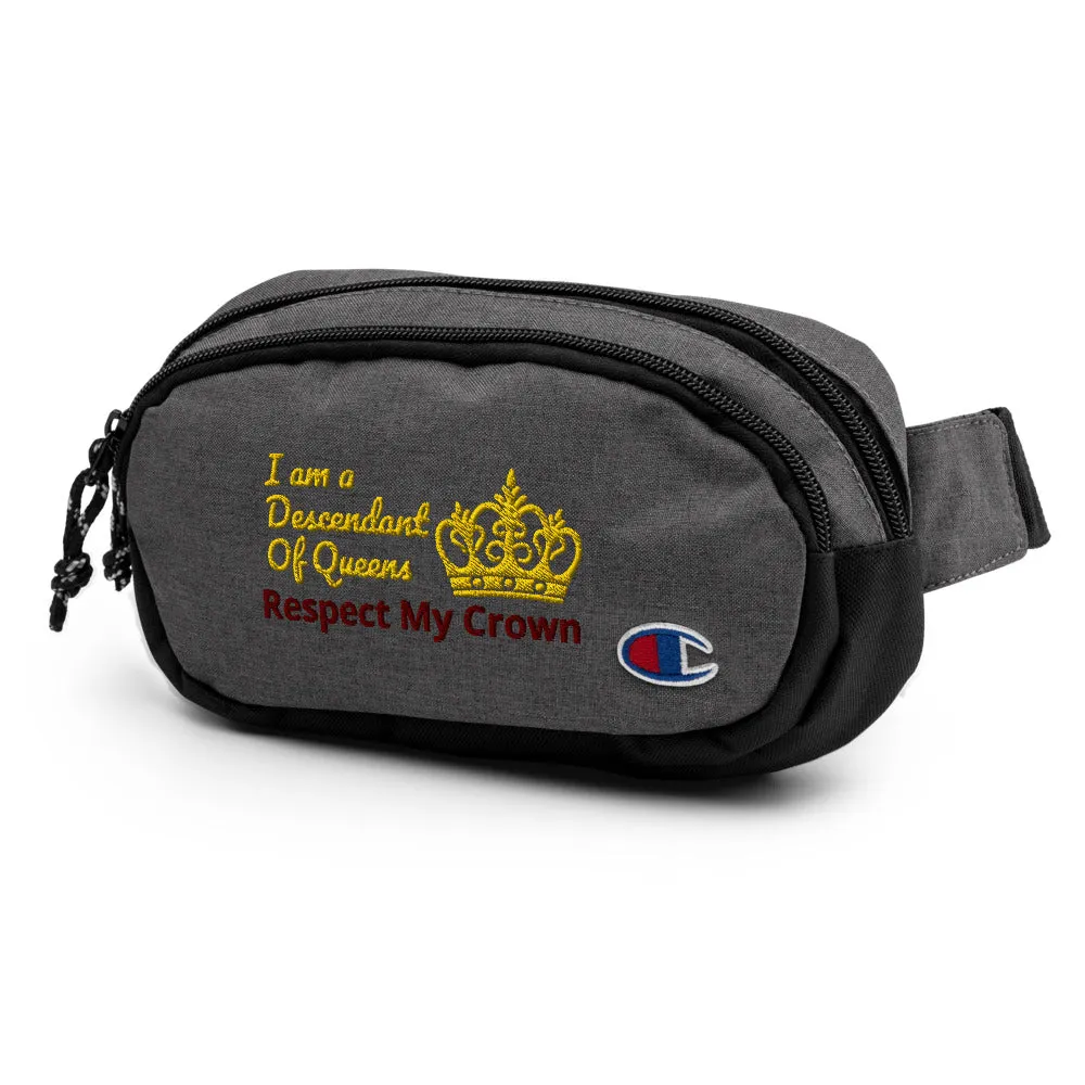 Queen Champion fanny pack