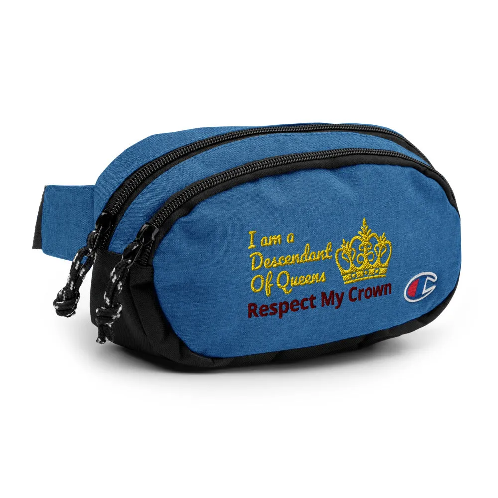 Queen Champion fanny pack