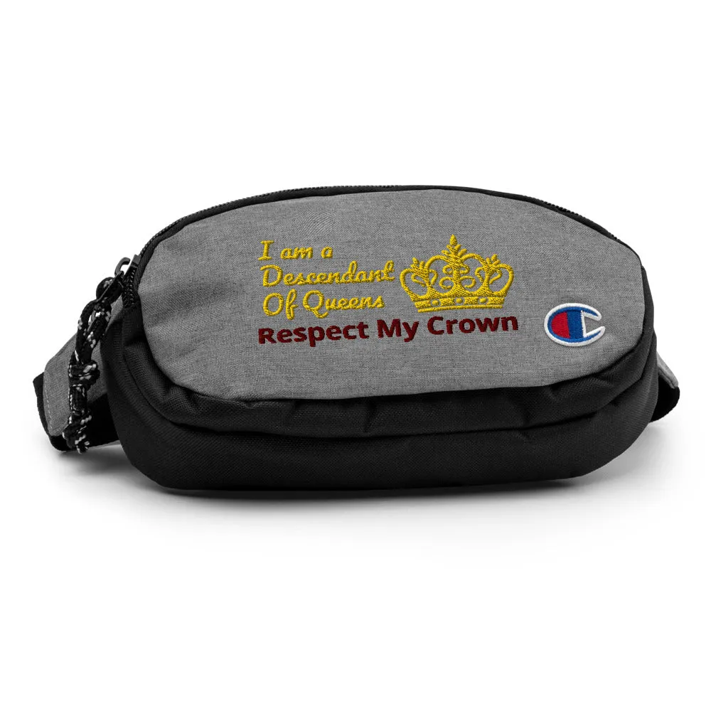 Queen Champion fanny pack