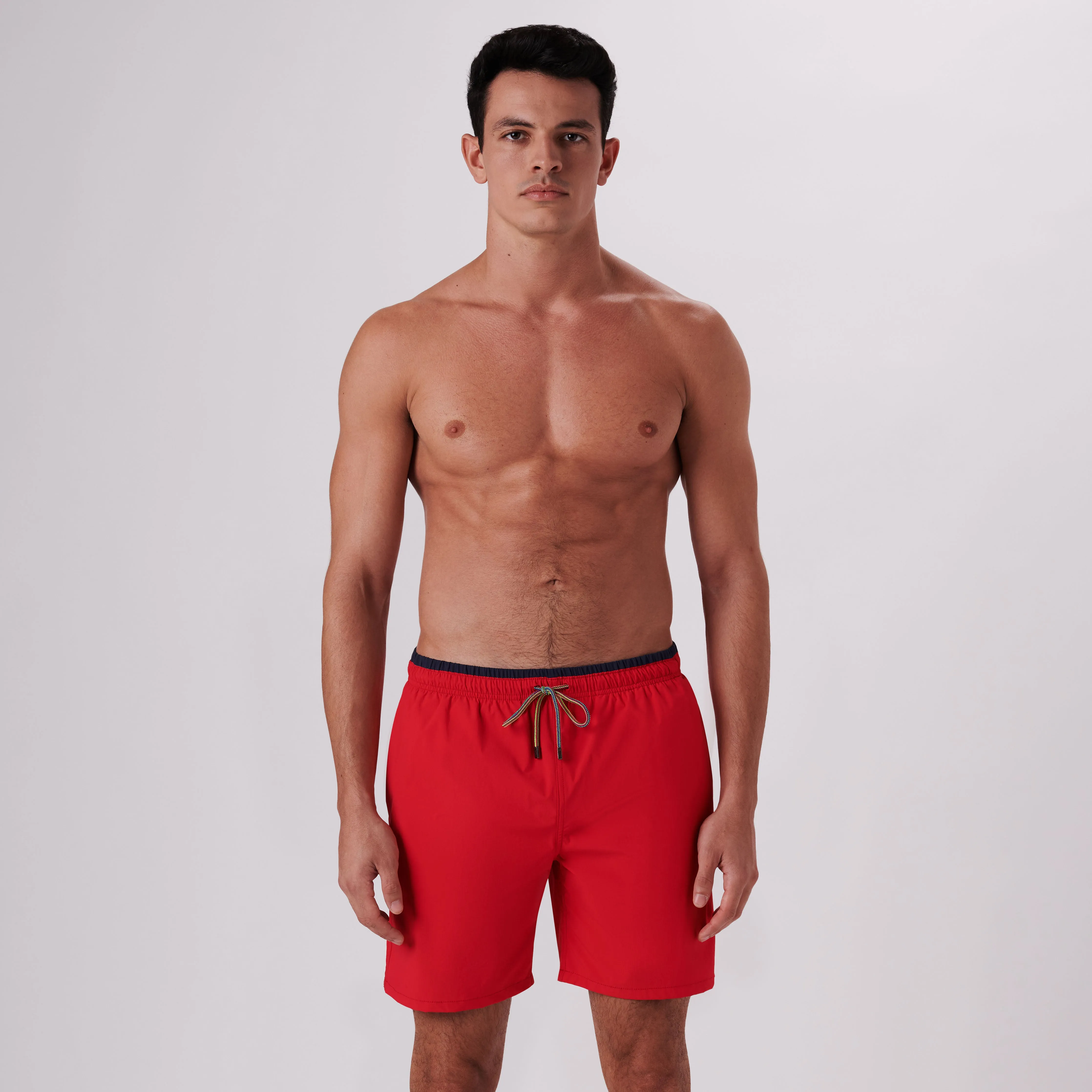 Quinn Solid Swim Trunks