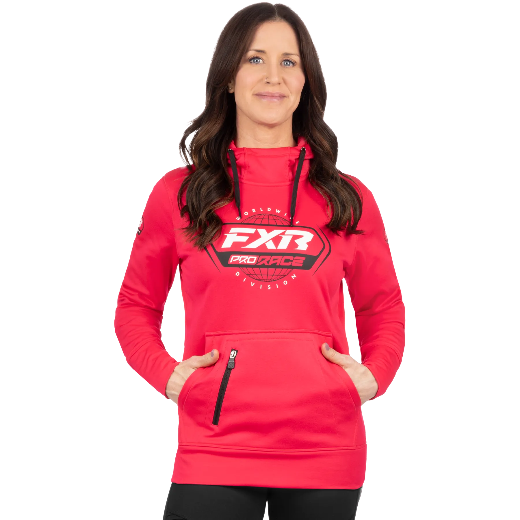 Race Division Women's Tech Pullover Hoodie