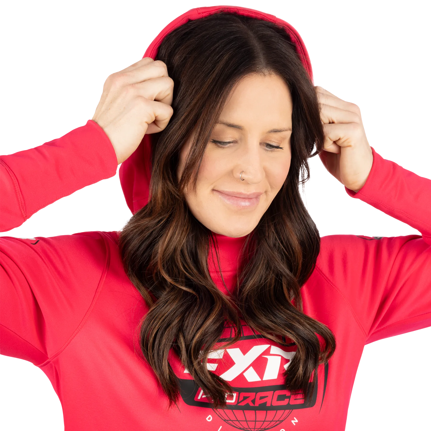 Race Division Women's Tech Pullover Hoodie