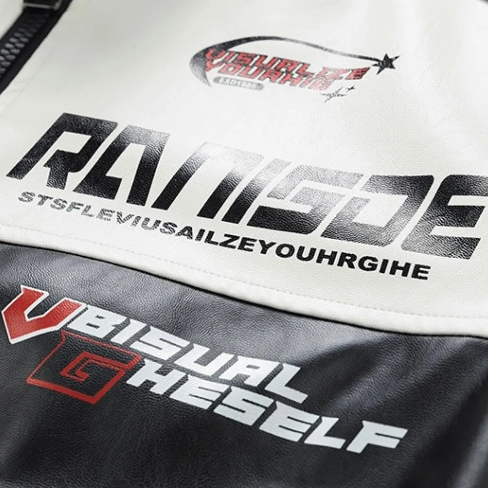 Racing American PU Jacket