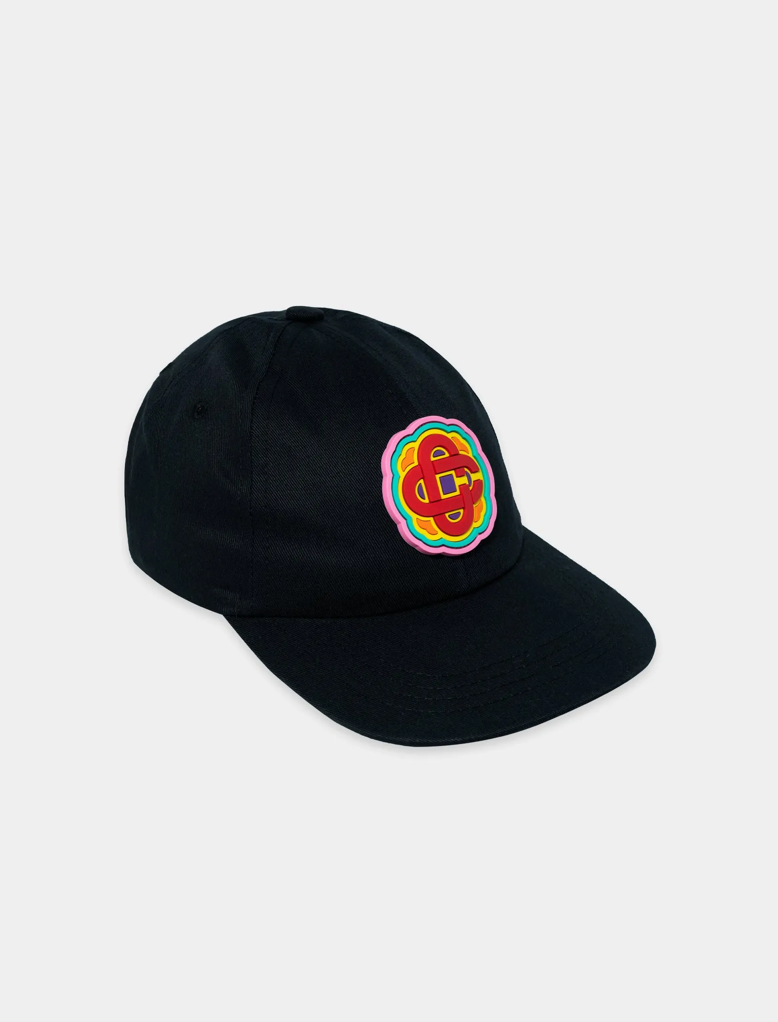 RAINBOW MONOGRAM PATCH CAP