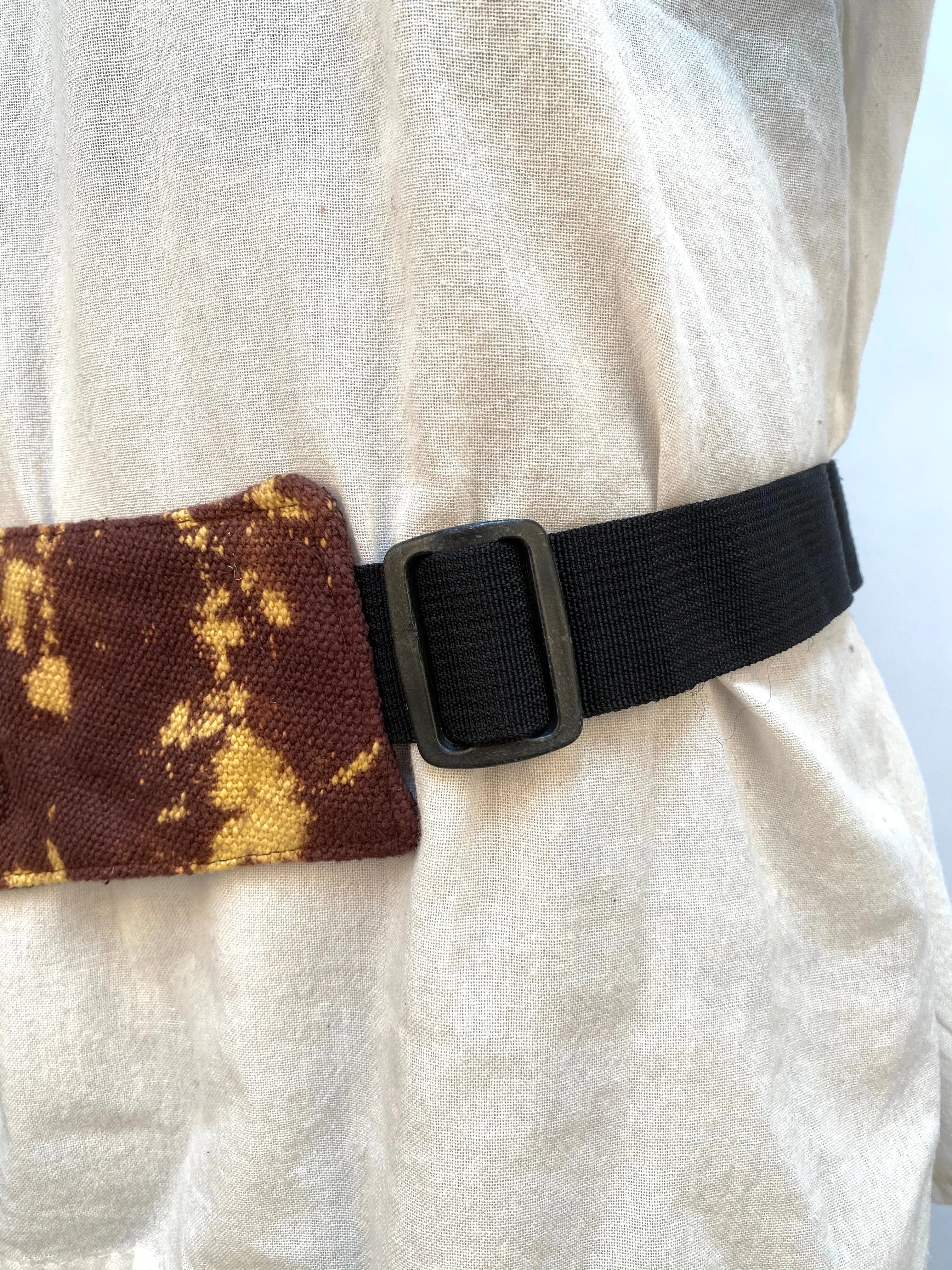 Random tie- dyed hip bag