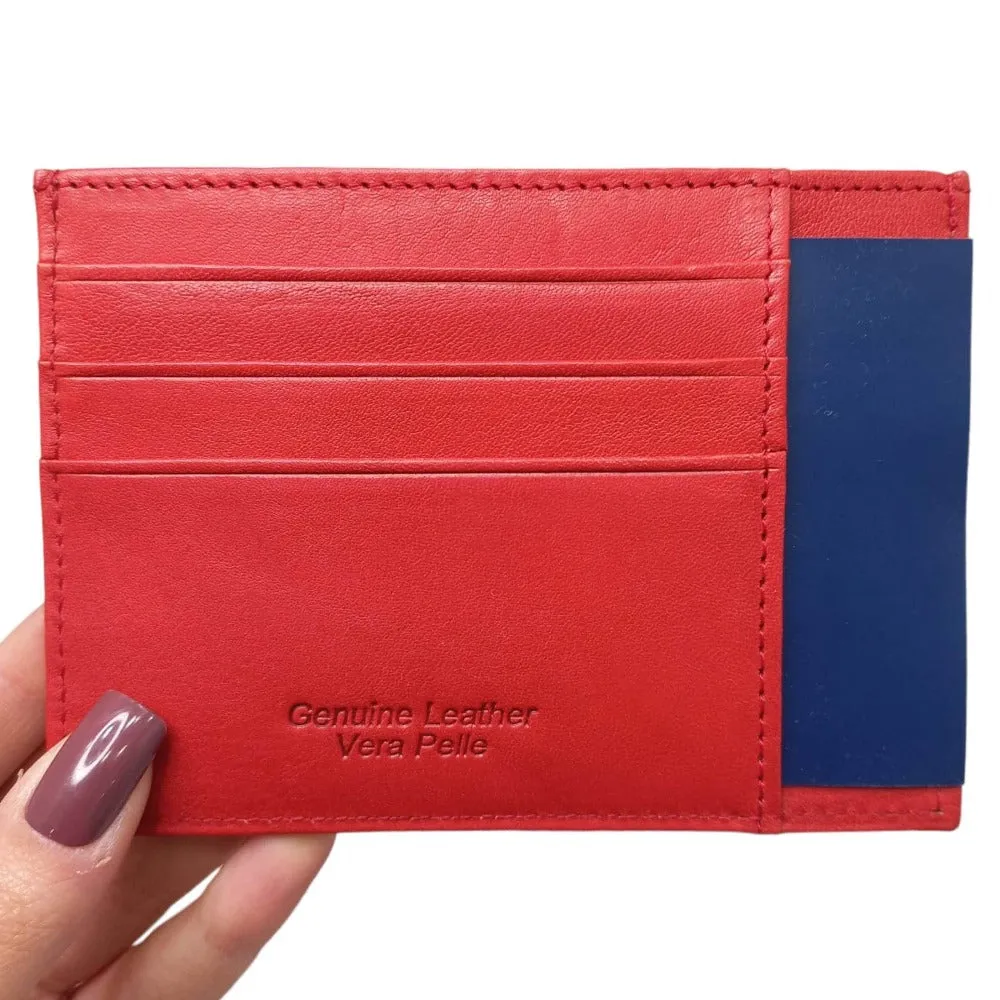 Red Credit Card Wallet