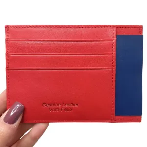 Red Credit Card Wallet