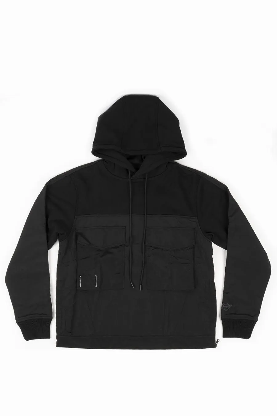 REIGNING CHAMP S04 HYBRID ANORAK BLACK