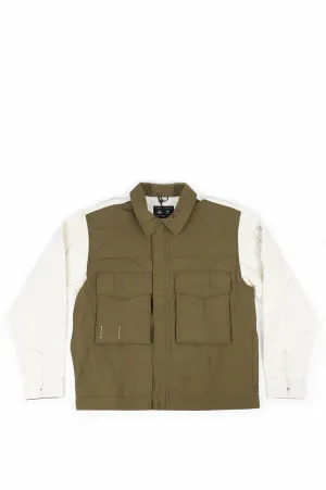 REIGNING CHAMP S04 RIPSTOP FIELD JACKET MOSS