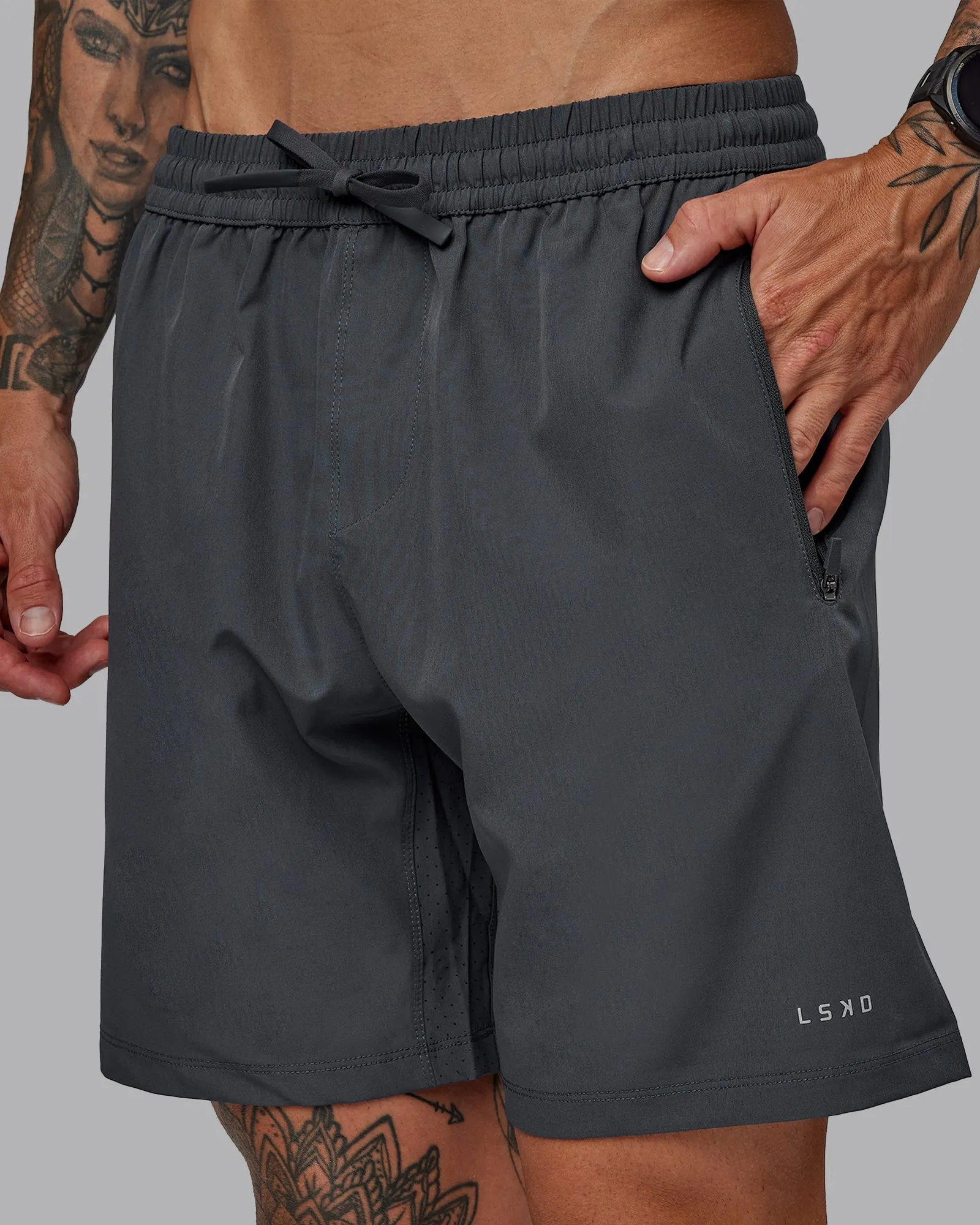 Rep 7'' Performance Short - Dark Storm
