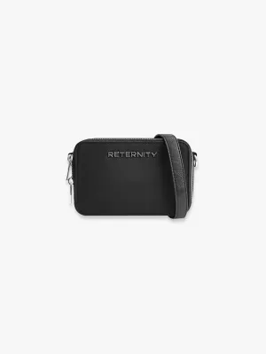 RETERNITY NYLON SHOULDER BAG - BLACK