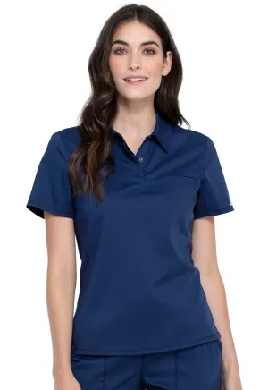 Revolution WW698 Tuckable Snap Front Polo Shirt Navy