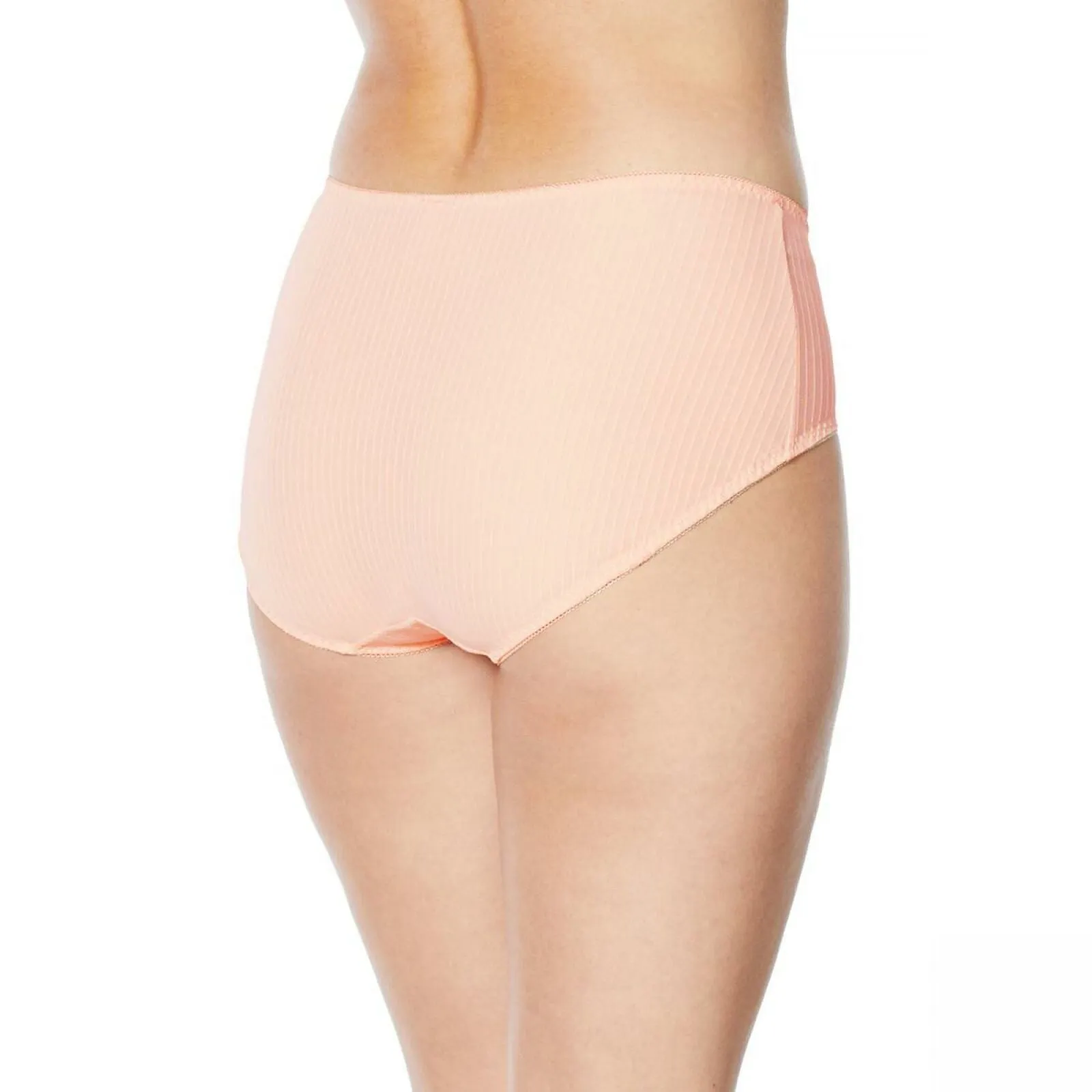 Rhonda Shear 2 Pack Women's Striped Mesh Brief Panties