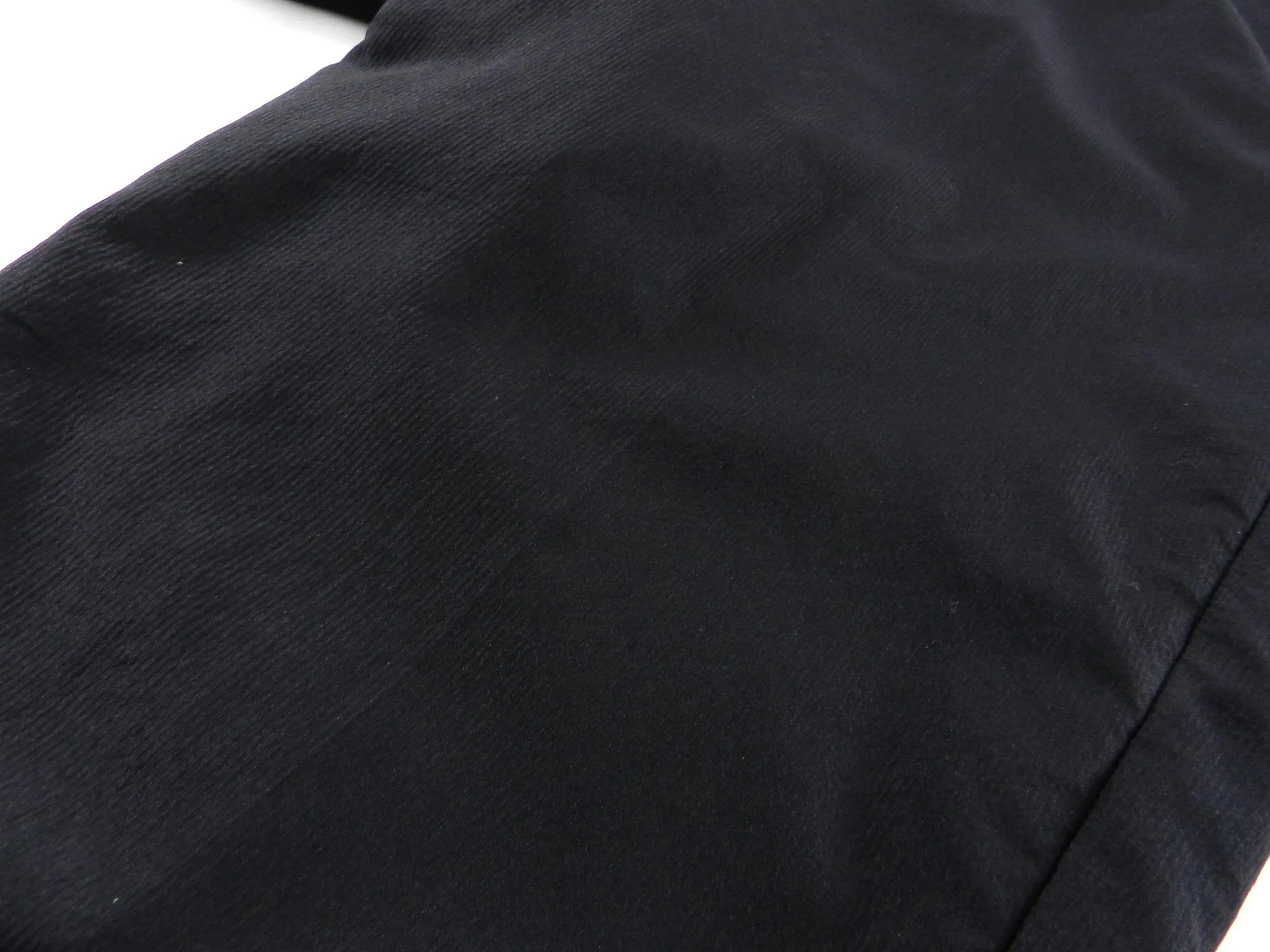 Rick Owens Black Silk Blend Cropped Trouser - 28