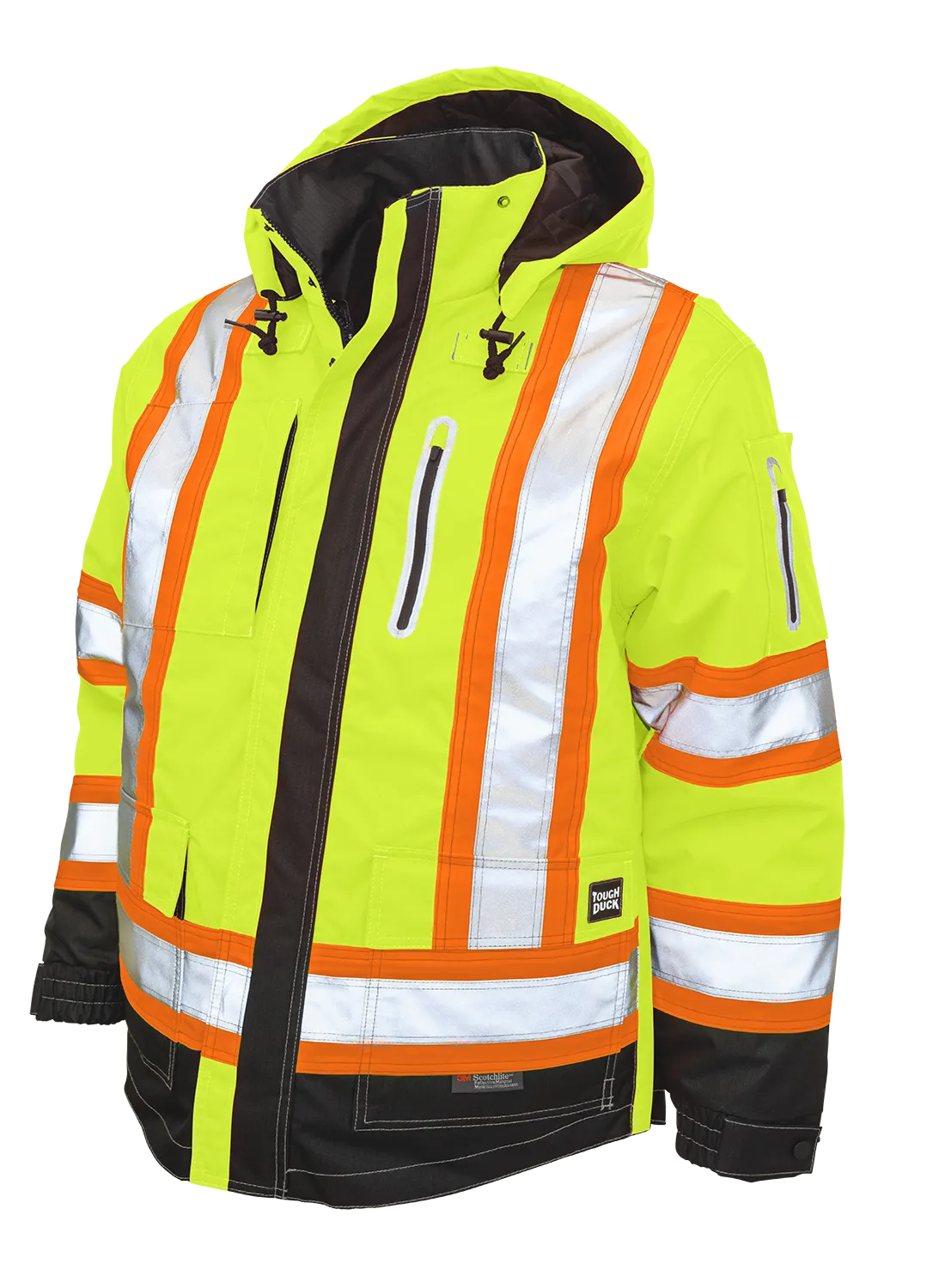 Ripstop 4-In-1 Safety Jacket by Tough Duck - Style S187