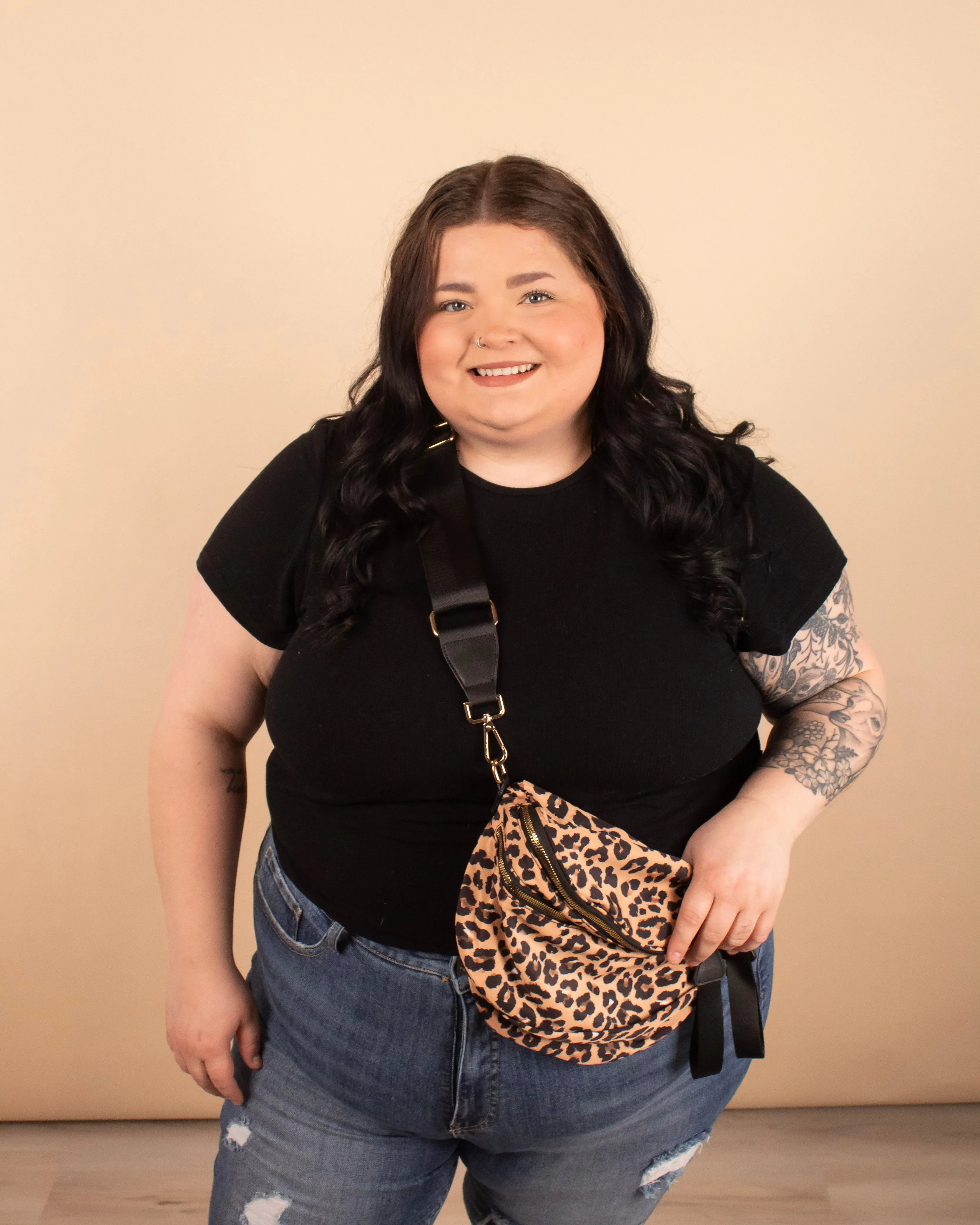 Running Errands Bum Bag in Leopard