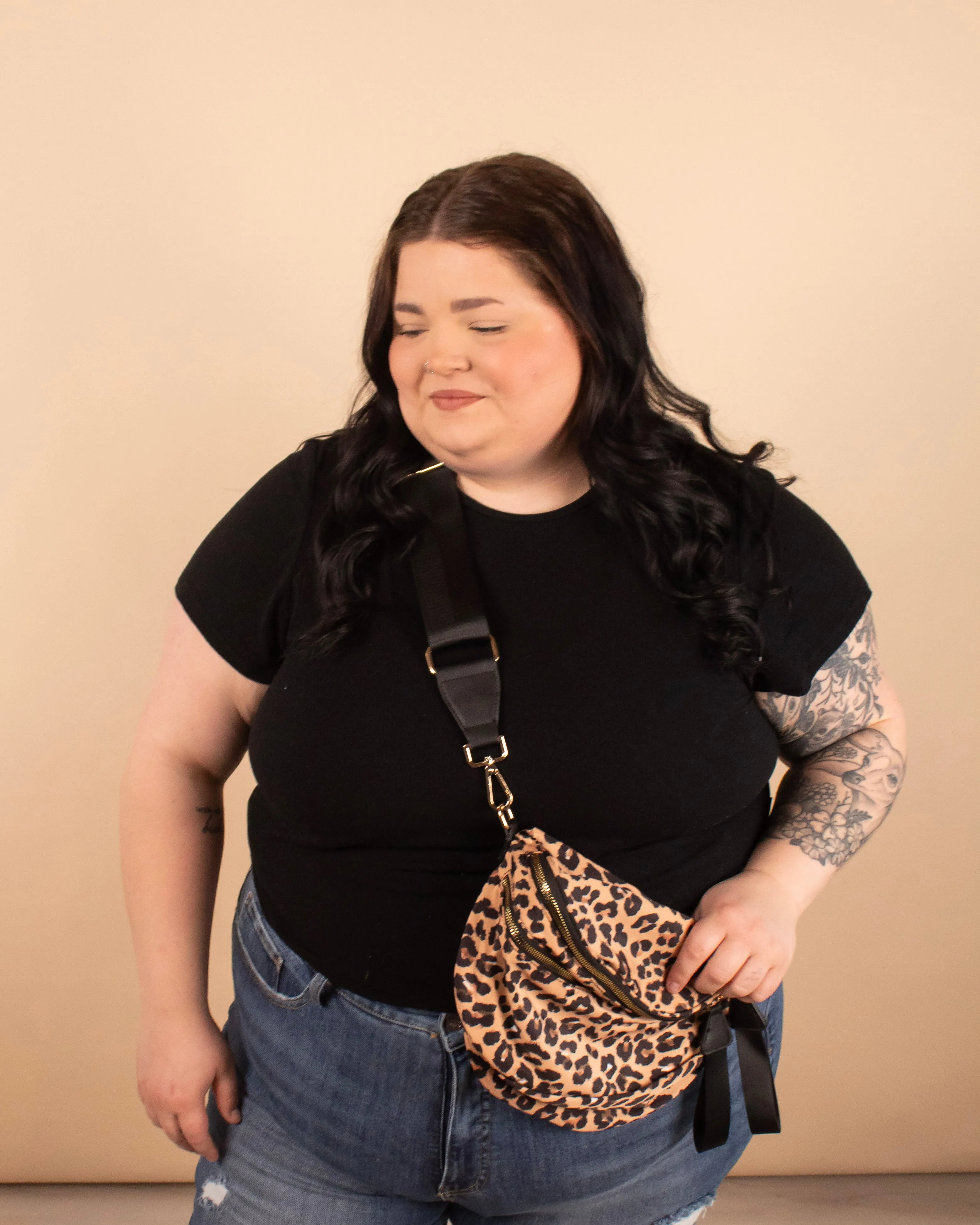 Running Errands Bum Bag in Leopard