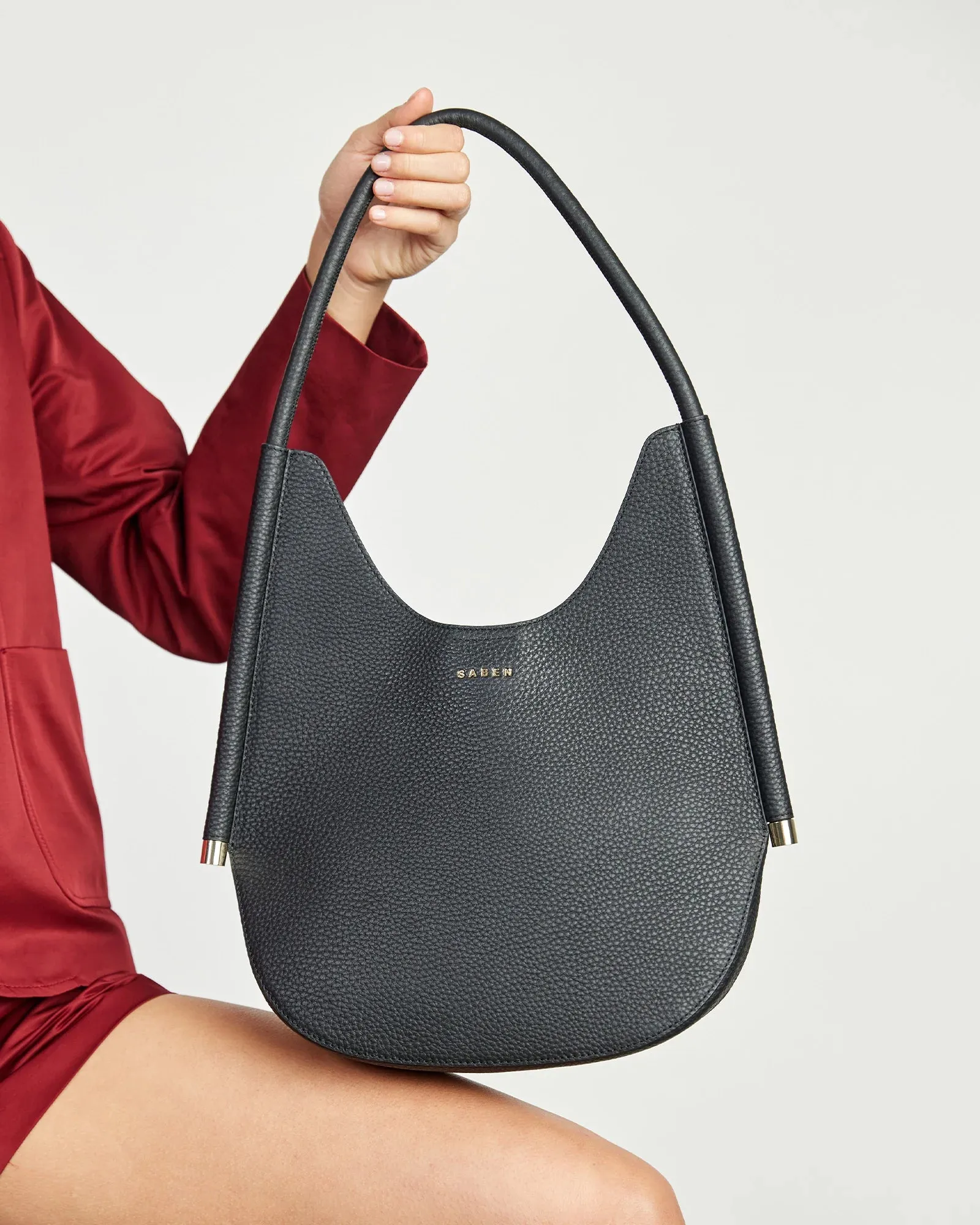 Saben Asher Shoulder Bag Black