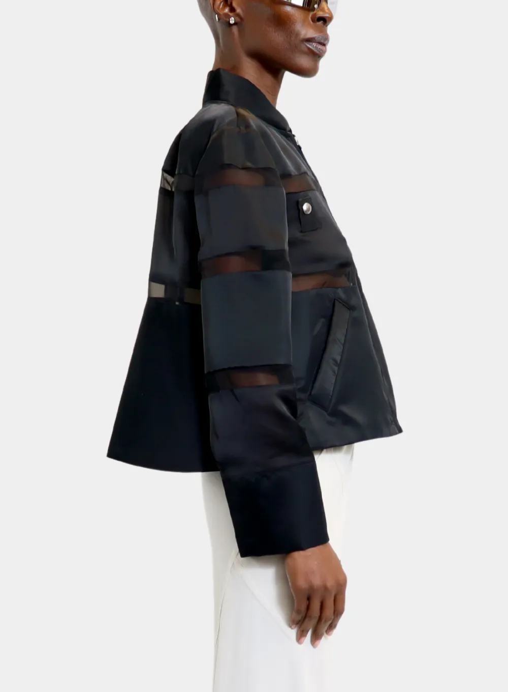 SACAI | Nylon Twill Mix Blouson