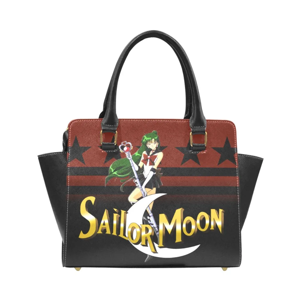 Sailor Pluto Rivited Shoulder Handbag