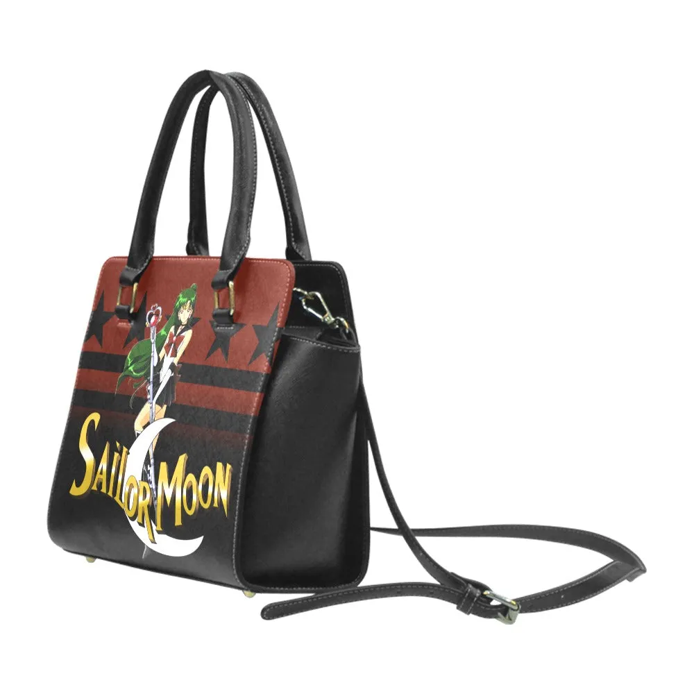 Sailor Pluto Rivited Shoulder Handbag